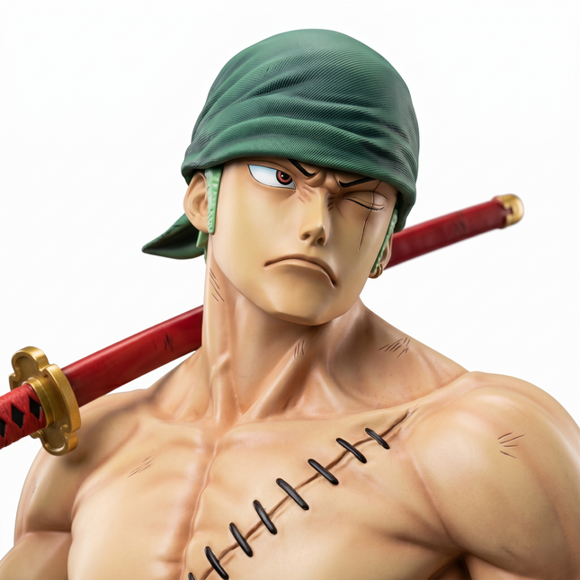 One Piece Roronoa Zoro Life Size Statue LM Treasures