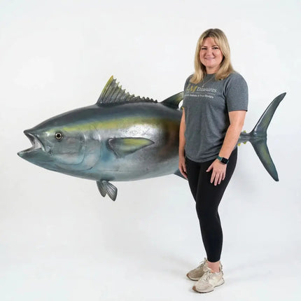 Yellow Fin Tuna Fish Statue LM Treasures - H