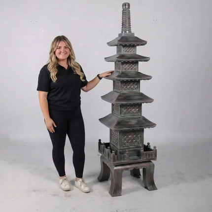 Nara Temple Asian Pagoda Statue LM Treasures - H