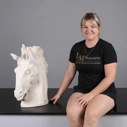 Horse Head Small Statue LM Treasures - H