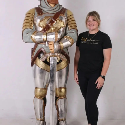 Knight Warrior Life Size Statue LM Treasures - H