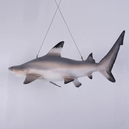 Black Tip Shark Statue LM Treasures - H