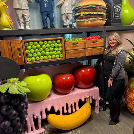 Case Of Green Apples Life Size Statue LM Treasures - PT