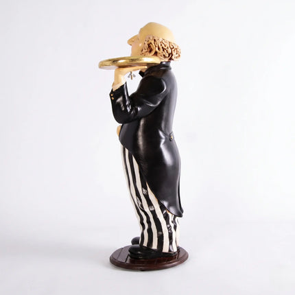Connoisseur Butler Wine Holder Small Statue