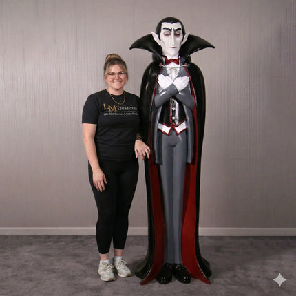 Dracula Sleeping Life Size Statue