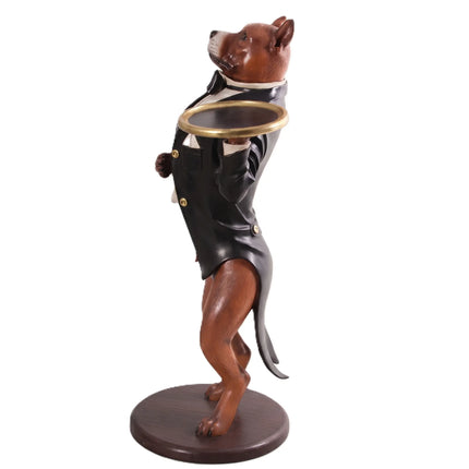 Pit Bull Butler Statue LM Treasures - H