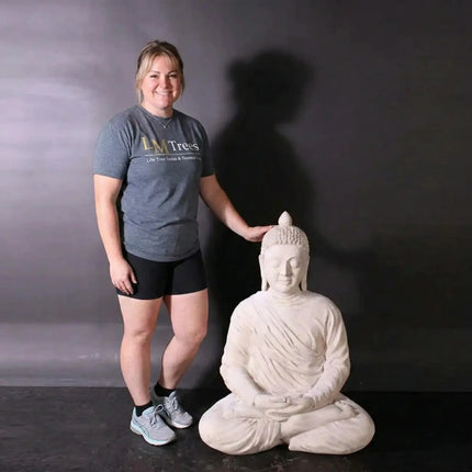 Divine Buddha Sitting Statue LM Treasures - H