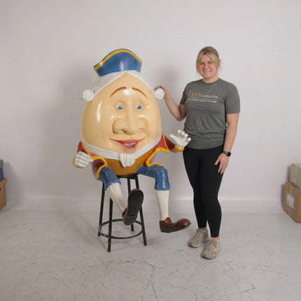 Humpty Dumpty Life Size Statue LM Treasures - H