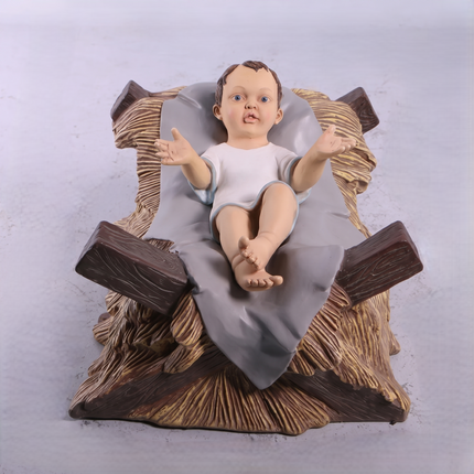 Nativity Baby Jesus Christmas Life Size Statue LM Treasures - H