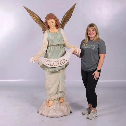 Nativity Angel Christmas Life Size Statue LM Treasures - H