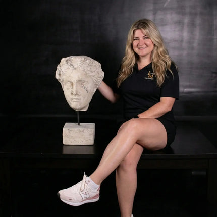 Vesuvius Maiden Head on Base Statue LM Treasures - H