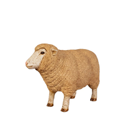 Baby Merino Ewe Life Size Statue LM Treasures - H