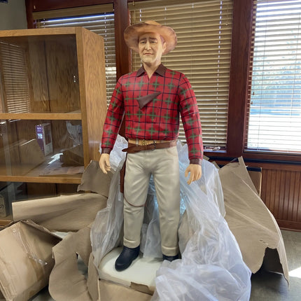 Cowboy Sheriff Life Size Statue LM Treasures - A