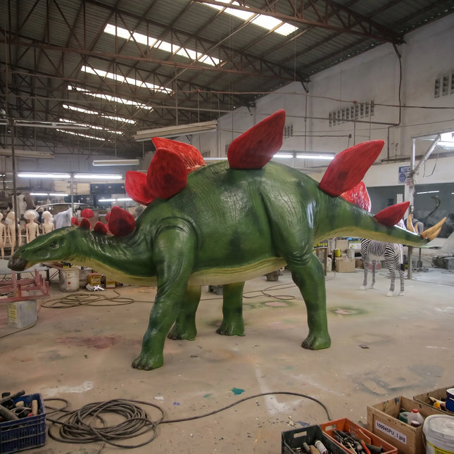 Stegosaurus Dinosaur Life Size Statue LM Treasures - H