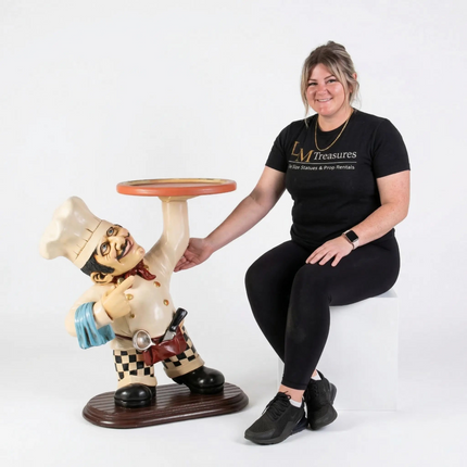 Mookie Cookie Chef Small Statue LM Treasures - H