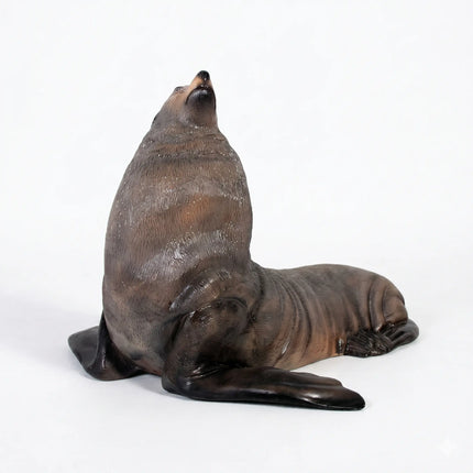 Sea Lion Male Fur Seal Life Size Statue LM Treasures - H