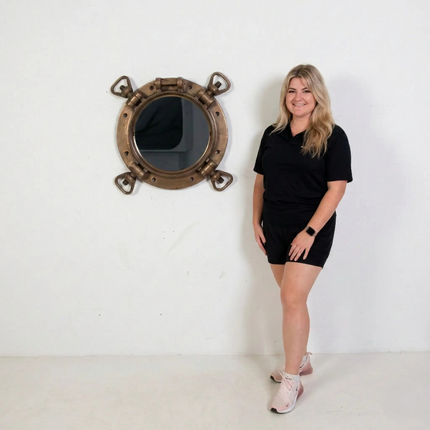 Mirror Porthole Life Size Statue LM Treasures - H