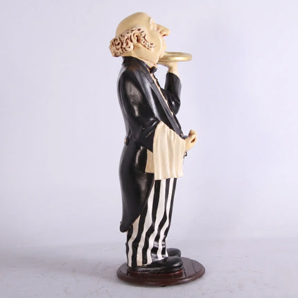 Connoisseur Butler Wine Holder Small Statue