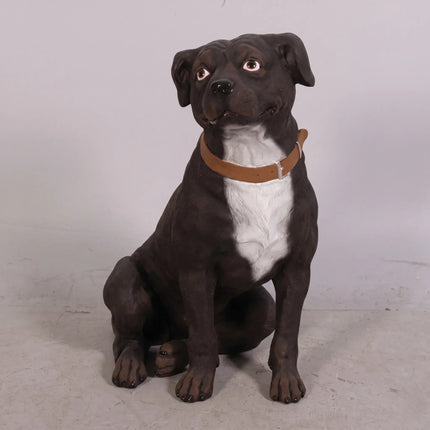 English Staffordshire Life Size Statue LM Treasures - H