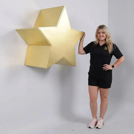 Gold Star Table and Wall Decor Statue LM Treasures - H