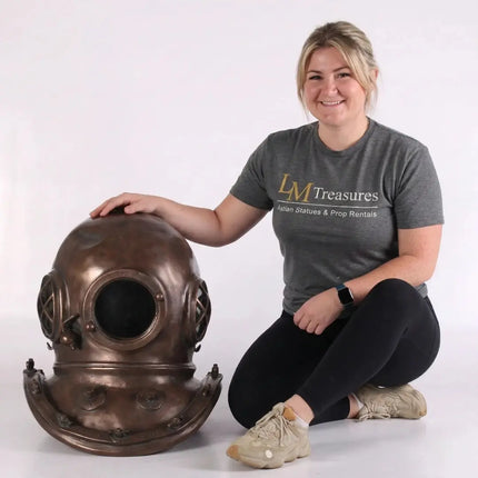 Diver Helmet Table Top Statue LM Treasures - H