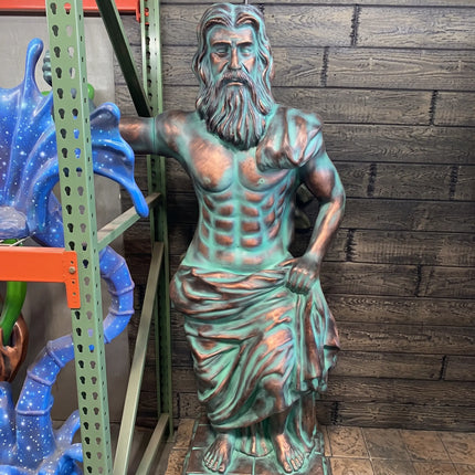 Mermaid Poseidon Life Size Statue