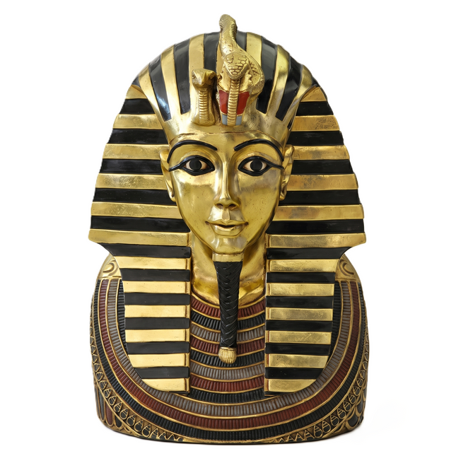 Egyptian Bust King Tut Life Size Statue LM Treasures - H