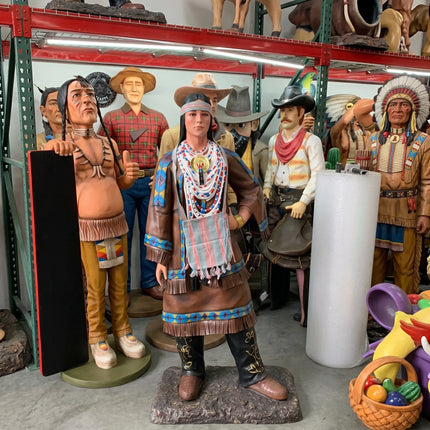 Indian Woman Life Size Statue LM Treasures - A