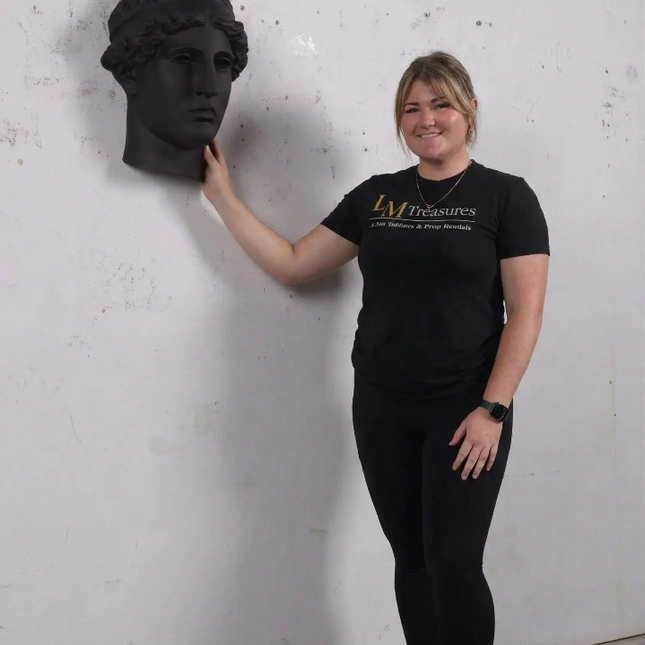 David Head Wall Decor Life Size Statue LM Treasures - H