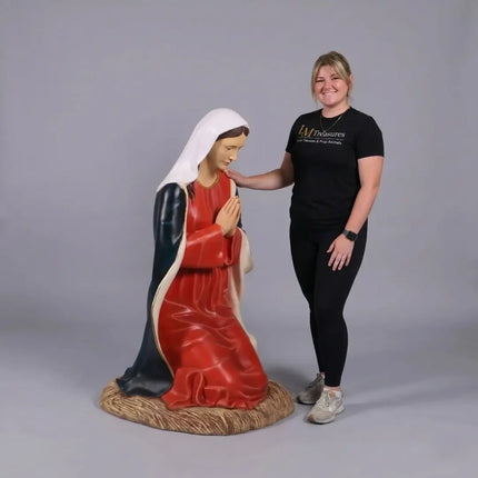 Nativity Mary Christmas Life Size Statue LM Treasures - H