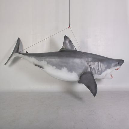 Great White Shark Statue LM Treasures - H