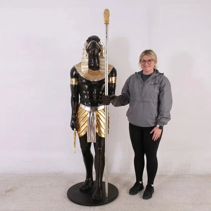 Egyptian Horus Life Size Statue LM Treasures - H