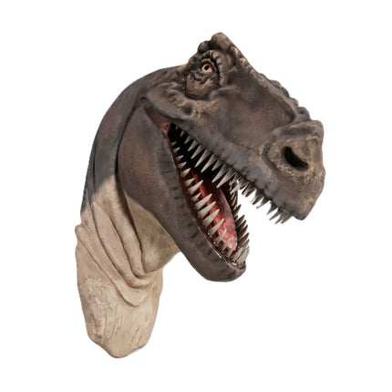 T-Rex Dinosaur Head Large Life Size Statue LM Treasures - H