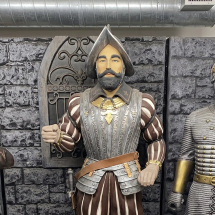 Spanish Knight Life Size Statue LM Treasures - A