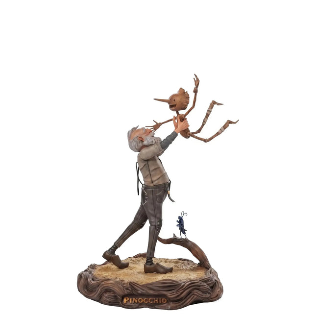Pinocchio Geppetto & Pinocchio Statue Art Scale 1/10 Iron Studios LM Treasures - IR