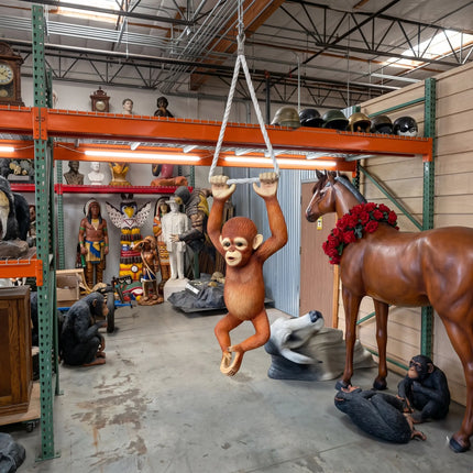 Baby Orangutan Life Size Statue LM Treasures - A