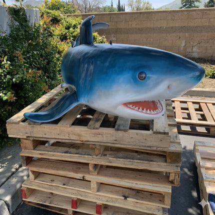 Shark Hanging Life Size Statue LM Treasures - A