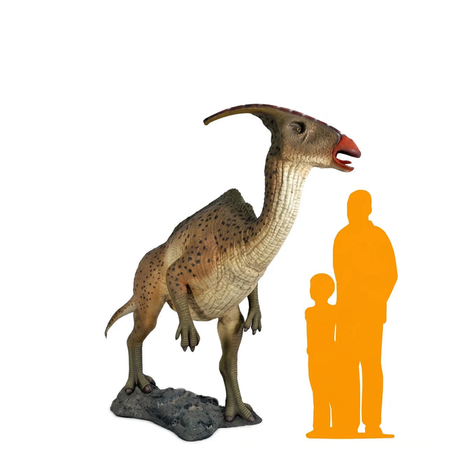 Parasaurolophus Dinosaur Statue