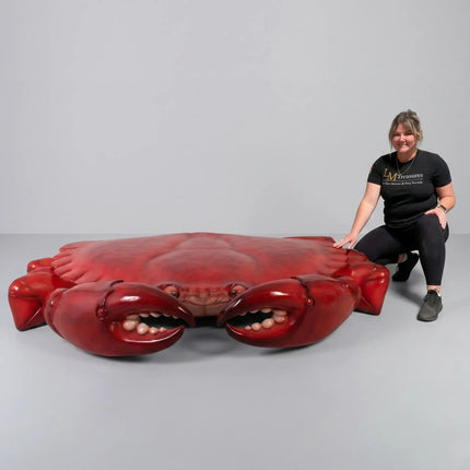 Giant Crab Statue LM Treasures - H