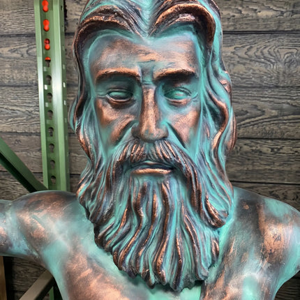 Mermaid Poseidon Life Size Statue