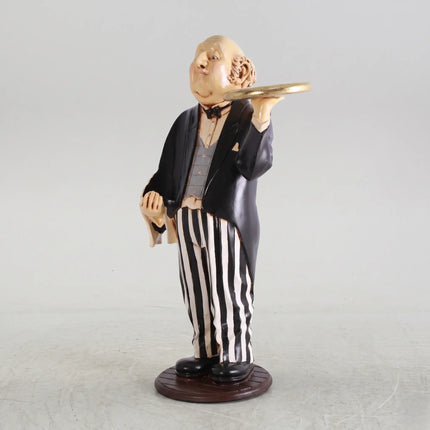 Connoisseur Butler Wine Holder Small Statue