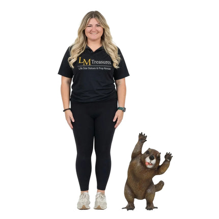 Wild Groundhog Life Size Statue LM Treasures - T