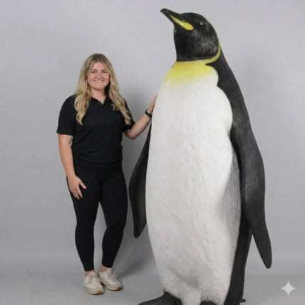 Jumbo King Penguin Statue LM Treasures - H