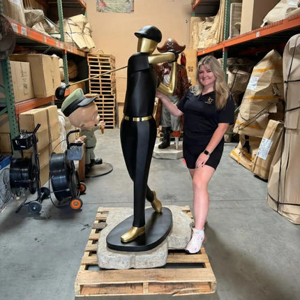 Modern Golfer Life Size Statue LM Treasures - H