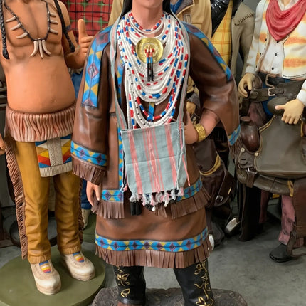 Indian Woman Life Size Statue LM Treasures - A