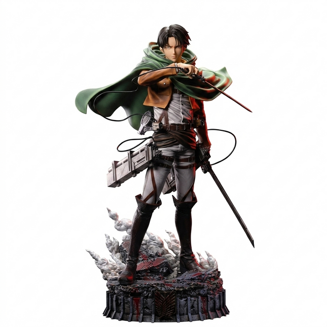 Attack on Titan Levi Ackermann Life-Size Statue LM Treasures