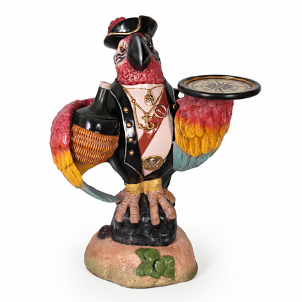 Pirate Parrot Butler Statue LM Treasures - GP