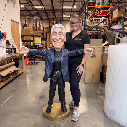 Stones Rock Star Caricature Watts Life Size Statue