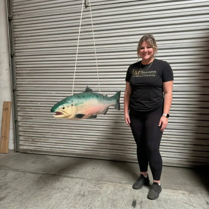 Hanging Salmon Life Size Fish Statue LM Treasures - H