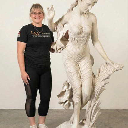 Stone Finish Susanna Life Size Statue